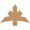 Ekena Millwork Davenport Timber Gable Bracket, Western Red Cedar, 36"W x 23"H x 1 1/2"D x 5 1/2"F, 15/12 Pitch GBW036X23X0206DAV00SWR - alternate 1